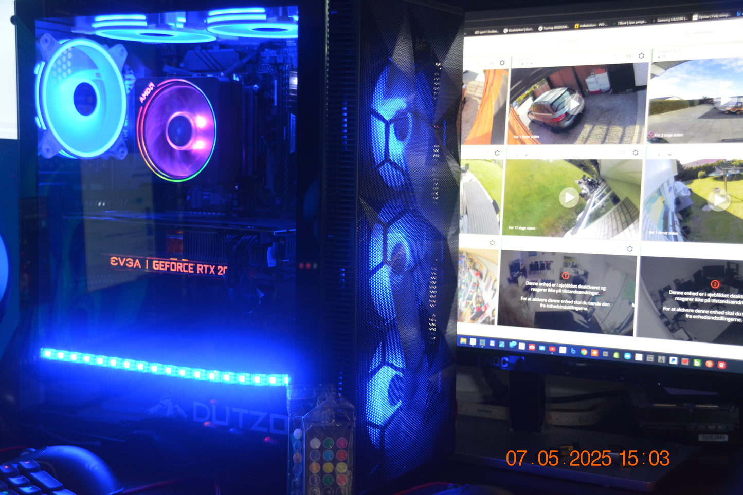 Asus, Amd Ryzen 9 3900x Geforce RTX 2070 XC SUPER 8 GB 4,7 turbo 5,2 Ghz, (32 GB Ram ER KLOS) M.2 NV2 PCIe 5.0 NVMe 1000 GB harddisk