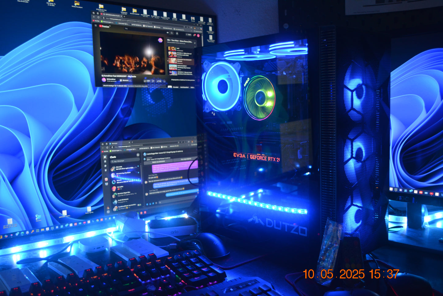 Asus Amd Ryzen 9 3900x RTX 2070 XC SUPER 8 GB 32 GB Ram M.2 NVMe 5.0 1000 GB Hd